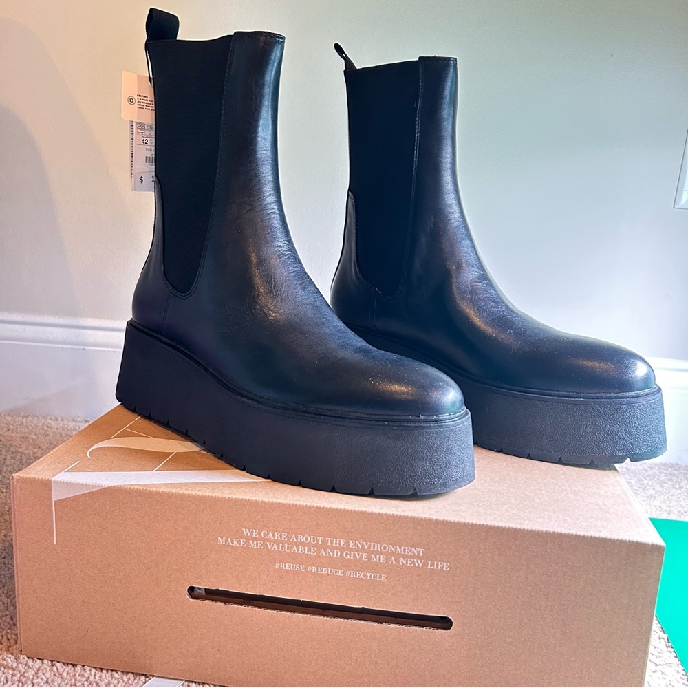 Zara platform Boots